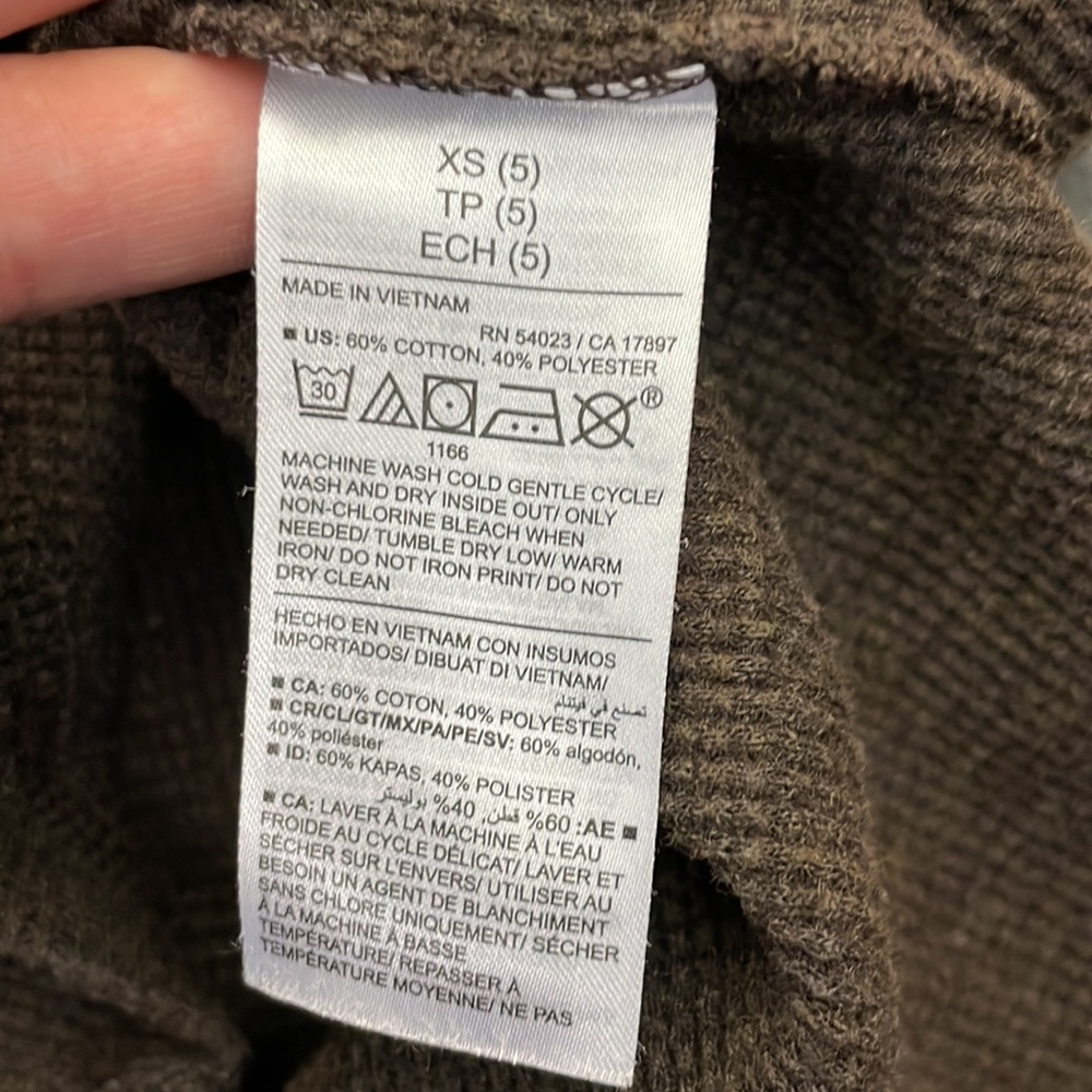 Old Navy waffle long sleeve shirt - Picture 4 of 5